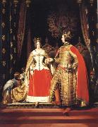Sir Edwin Landseer Queen Victoria and Prince Albert at the Bal Costume of 12 may 1842 oil on canvas